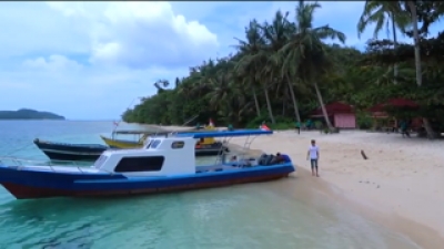 L’ile Pagang en province de Sumatera Occidental.