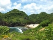 PLAGE DE NGETUN DANS LA RÉGENCE DE GUNUNG KIDUL, YOGYAKARTA, CENTRE DE JAVA