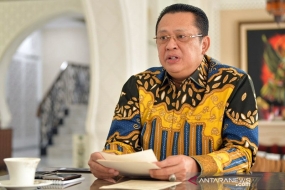 Le président de l&#039;Assemblée consultative du peuple indonésien -MPR, Bambang Soesatyo