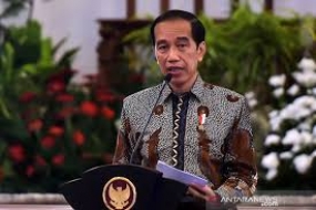 Président Jokowi: La compétitivité des exportations nationales doit continuer à être améliorée