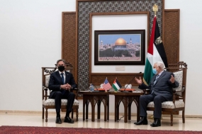 Le Secrétaire d&#039;État américain Blinken et le président Abbas discutent de la réforme de l&#039;autorité palestinienne