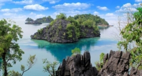 L’ile Labengki en province de Sulawesi du Sud Est.