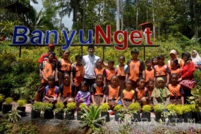 Cascade de Banyu Nget à Trenggalek