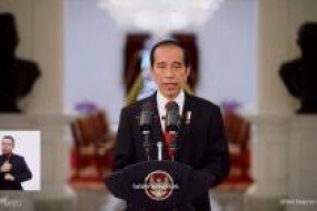 Präsident Joko Widodo bat um konkrete Unterstützung von der  Finanzindustrie für  das Downstreaming Konzept