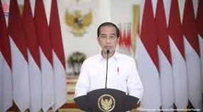 Präsident Joko Widodo erwähnt,  dass der russisch-ukrainische Krieg Weltwirtschaftskrise verschlechtert