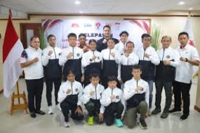 Die Teilnahme der indonesischen  Fünfkampfsportler  an den Meisterschaften in Südkorea und in Thailand