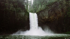 Der Kedung Kayang Wasserfall, in Zentraljava