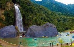 Curug Bidadari in Bogor, Westjava.