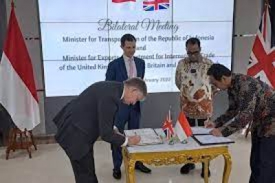 Indonesien und Großbritannien unterzeichnen Schifffahrtskooperation