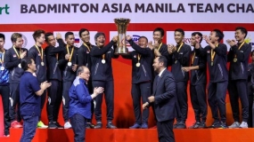 Indonesisches Herrenteam gewann die asiatische Badmintonteam-Meisterschaft  in den Philippinen