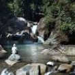 Der Wasserfall Sarasah Lubuak Rantiang