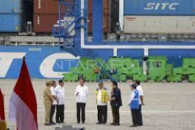 Indonesiens Präsident  weihte den neuen Hafen von Makassar ein