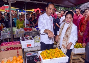 Präsident   wird  den Sukawati-Markt zu einem modernen Volksmarkt  entwickeln