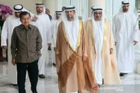 Das Treffen zwischen Indonesiens Vizepräsidenten und dem UAE-Energieminister