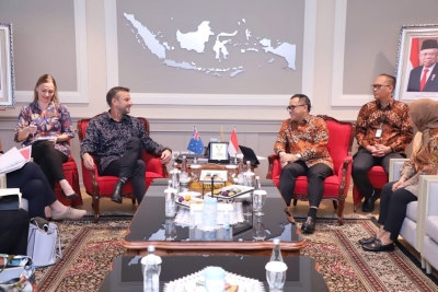 Indonesien und Australien diskutierten über digitale Transformation