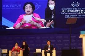 Megawati trifft sich mit dem Gouverneur von Jeju, um die Forschungs- und Handelskooperation zu fördern