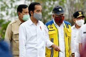 Präsident besucht  integriertes Nahrungsprogramm “ Food Estate&quot; in  Zentral-Kalimantan