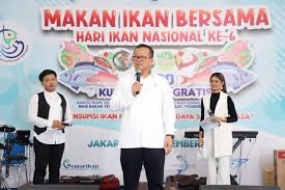 Minister Edhy Prabowo lud junge Leute ein, sich mit Aquakultur zu befassen