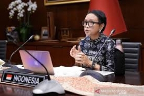 Indonesische Außenministerin  übermittelt die Anzahl der ausländischen Covid-19-Patienten  in Indonesien