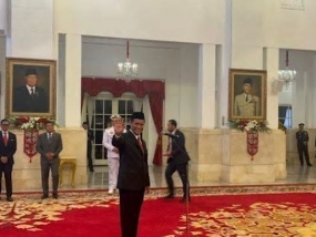 Der indonesische Präsident,Joko Widodo hat Andi Amran Sulaiman zum Landwirtschaftsminister ernannt