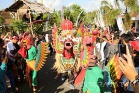 Barong Ider Bumi in Ost Java