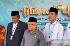 Indonesiens  Vizepräsident bittet das indonesische Ijtima Ulama Forum um Diskussionen über weltweite Themen