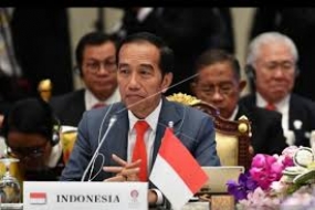 Präsident Joko Widodo äußert sich auf der Plenarsitzung des ASEAN-Gipfels