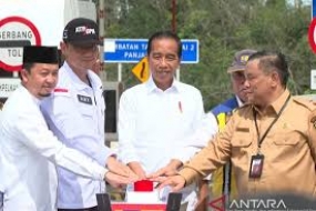 Indonesiens Präsident weihte den Abschnitt Bangkinang-Pangkalan der Mautstraße Pekanbaru-Padang ein