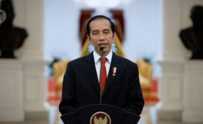 Präsident Joko Widodo beauftragt Notfallmassnahmen angesichts des Erdbebens in Malang.