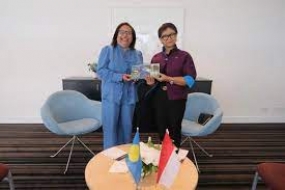 Die indonesische Außenministerin Retno Marsudi fördert die Entwicklungszusammenarbeit mit den pazifischen Ländern