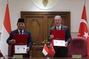 Verteidigungsminister Prabowo Subianto stärkt Verteidigungszusammenarbeit mit der Türkei