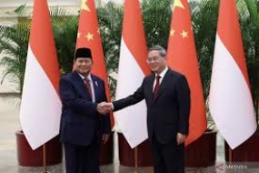 Präsident Prabowo Subianto sagte, China sei jetzt und in Zukunft ein wichtiger Partner