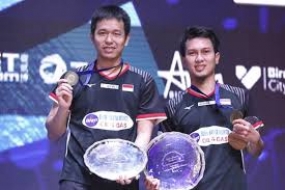 Indonesisches Herrendoppel ist Sieger bei All England