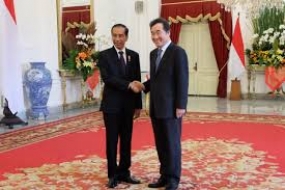 Indonesischer Präsident und südkoreanischer Premierminister erörterten 4 Themen.