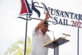 Nusantara Sail 2023 unterstützt die Landeshauptstadt Nusantara  dabei,  um Indonesien  zu einer maritimen Achse zu machen