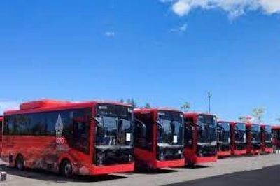 DAMRI ist bereit, 24 Elektrobusse zur Unterstützung des G20-Gipfel auf Bali zu betreiben