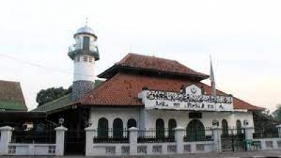 Die Moschee Masjid Jami &#039;Al Makmur Cikini