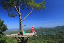 Das Feriendorf Kalibiru  in der Provinz Yogyakarta