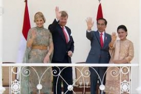 Besuch des Königs und der Königin der Niederlande in Indonesien