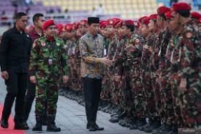 Präsident Joko Widodo ruft  die Jugendorganisation von Muhammadiyah  auf , die Wahl 2024 zu bewachen und zu schützen