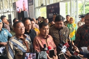 Vizepräsident Jusuf Kalla eröffnete die indonesische industrielle Konferenz 2019