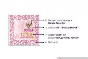 Die indonesische  Finanzministerin  führt offiziell elektronisches Siegel ein