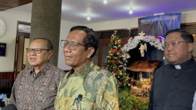 Laut dem Indonesiens Koordinationsminister für Politik, Recht und Sicherheitbesteht  bei den Wahlen 2024 keine Gefahr