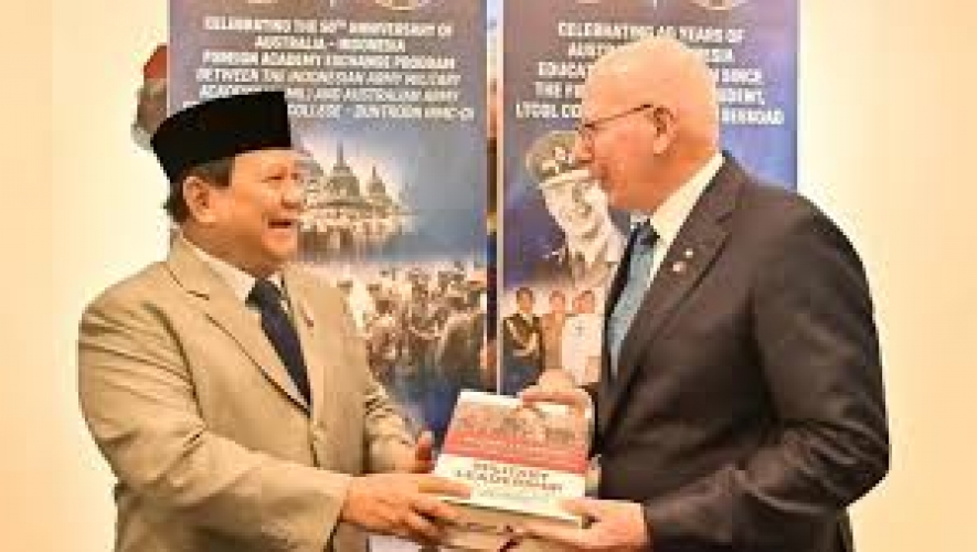 Indonesiens Verteidigungsminister und australischer Generalgouverneur diskutieren Vorteile des Kadettenaustauschs