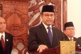 Anies Baswedan ist Sprecher beim  World City Leaders Forum