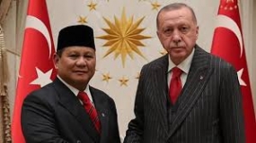 Verteidigungsminister Prabowo Subianto  besuchte  die Türkei