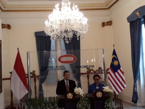 Indonesien erwartet eine diplomatische Benachrichtigung von Malaysia