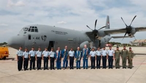 Das vierte von Indonesien bestellte C-130J Super Hercules-Flugzeug traf im Luftwaffenstützpunkt Halim Perdanakusuma ein