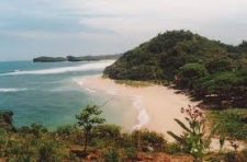 Der Ngandong Strand in Yogyakarta