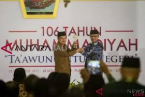 Muhammadiyah-Auszeichnung  für  indonesischen Vizepräsident